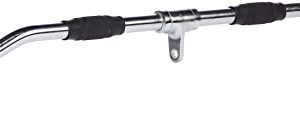 CAP Barbell Deluxe Curl Bar Cable Attachment with Rubber Handgrips, 28