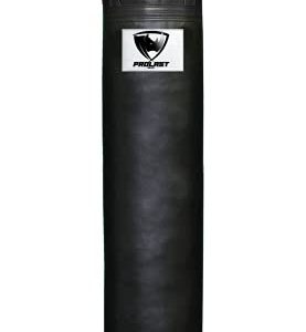 PROLAST Boxing / MMA / Muay Thai 5ft Heavy Punching Kicking Bag - Filled (Black, 100 lb)