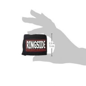 Ringside Mexican Style Boxing Hand Wraps (10 Pairs Pack), Black