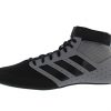 adidas Men's Mat Hog 2.0 Wrestling Shoe, Black, 12