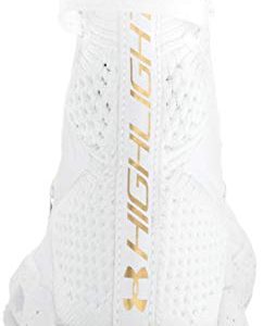 Under Armour mens Highlight Ace 2.0 Volleyball Shoe, White (100 White, 12 US