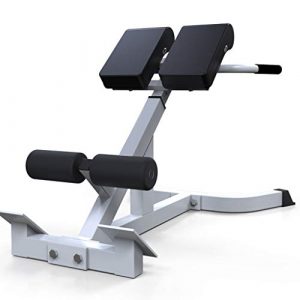 SUCXDZQ Roman Chair, Back Hyperextension Bench - 45 Degree Back Adjustable Ab Bench, Back/Waist/Abdominal/Buttocks/Leg Strength Trainer