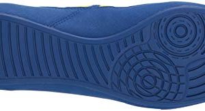 adidas Men's HVC Wrestling Shoe, Royal Blue/Yellow/Black, 9.5