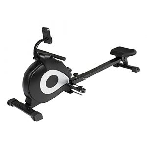 PEXMOR Magnetic Rowing Machine, Foldable Rower w/ 10 Levels Adjustable Resistance & LCD Monitor & Silent, for Cardio & Strength Training Home Gym Use, 265 LB Weight Capacity