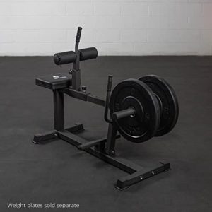 Titan Fitness Plate-Loaded Seated Calf Raise Machine, Rated 550 LB, Lower Body Specialty Machine, Strength Training Equipment