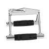 MHF Double D Handle Cable Attachment, V Shaped Handle, Exercise Machine attachments for Gym, Strength Training for Fitness