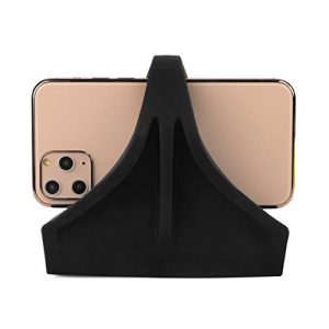 Phone Holder Made for PM5 Monitors of Concept 2 Rower, SkiErg and BikeErg - Silicone Smartphone Cradle Compatible with Concept 2 Rowing Machine. Ideal Rower Accessories