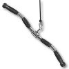 Rencontrer LAT Pull Down Bar, Premium Bar Cable Machine Attachment Accessory for Professional Gym Level, Silver
