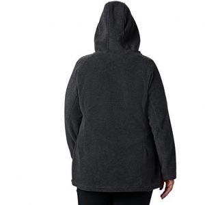 Columbia Women's Benton Springs II Long Hoodie, Charcoal Heather, Small