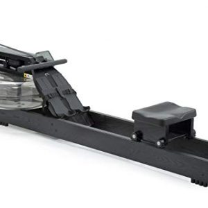 WaterRower Club All Black Rowing Machine in Ash Wood with S4 Monitor