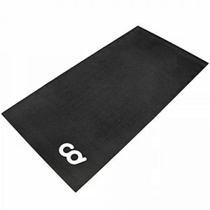 CyclingDeal Bike Mat - 30" x 72" (Soft) - for Peloton, Exercise Stationary Bike, Elliptical, Gym Equipment Waterproof Mat Use On Hardwood Floors and Carpet Protection