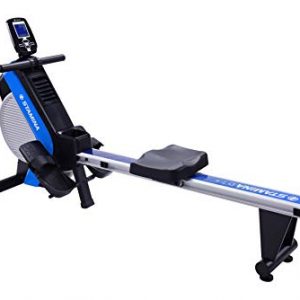 Stamina DT Plus Rowing Machine - Smart Workout App, No Subscription Required - Magnetic & Air Resistance with LCD Monitor