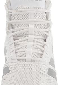 adidas Unisex Speedex 18 Boxing Shoes, White/Silver Metallic/Team Light Grey, 10 US Men
