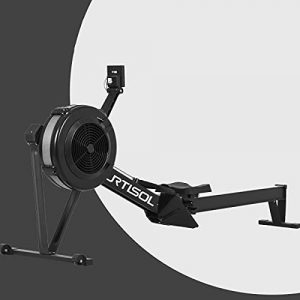 Murtisol Air Resistance Rowing Machine Air Rower 10 Level Adjustable Resistance with Smart Monitor