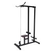 VKEKIEO Home Gym LAT Pull Down Machine Low Bar Cable Fitness for Home Sports, Training Weight, Ship from US(48x24x76.5in)