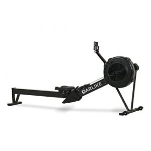 Oarlike Air Resistance Rowing Machine 10 Level Adjustable Resistance Air Rower with LCD Monitor Foldable Exercise Fitness Equipment for Home Gym Office Use