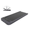 FlexiSpot Under Desk Treadmill Walking Pad Folding Treadmill for Home Gym, LED Display, Ultrasonic Sensors Equipped, Black