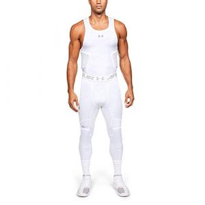 Under Armour Gameday Armour 2Pad 3/4 Tight Bball-WHT,XL