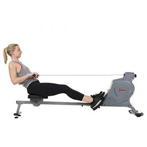 Sunny Health & Fitness Space Efficient Magnetic Rowing Machine - SF-RW5987