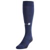 Under Armour Adult Team Over-The-Calf Socks, 1-Pair , Midnight Navy/White , Large