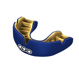OPRO Power-Fit Mouthguard, Adults and Junior Sports Mouth Guard with Case for Boxing, Basketball, Lacrosse, Football, MMA, Martial Arts, Hockey and All Contact Sports