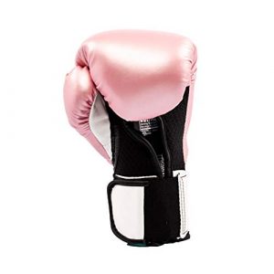 Everlast Elite Pro Style Training Gloves, Pink/White, 8 oz