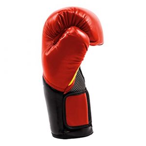 Everlast Elite Pro Style Training Gloves, Red, 14 oz