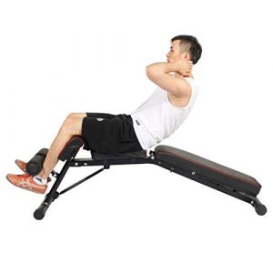 Soges Full Body Workout Weight Bench, 3+4 Adjustable Incline Decline Multi-Purpose Exercise Workout Bench for Home Gym, US9-PSBB004