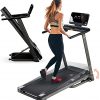 LifePro Folding Treadmill for Home - Smart Motorized Portable Treadmill with Incline, Bluetooth Speakers & Modern Display - Easy Assembly Compact Walking Treadmill Incline for Cardio & Weight Loss