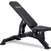 DERACY Deluxe Adjustable Weight Bench for Full Body Workout, Weight Capacity 1100 lbs, Incline and Flat Weight Bench for Indoor Workout, Home Gym