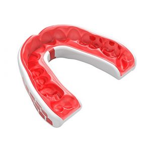 Shock Doctor Gel Max Power Mouth Guard Sports, #1 Sports Mouthguard for Football, Lacrosse, Basketball, Boxing, MMA, Jiu jitsu, Includes Detachable Helmet Strap, Youth & Adult