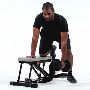 Core Home Fitness Glute Drive Plus Adjustable Workout Bench, Hip Thrust Machine, Exercise Glutes Butt/Booty Weightlifting Multi-use Bench