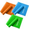 Resistance Bands Set, Long Exercise Bands for Arms, Shoulders, Legs and Butt, Workout Stretch Bands for Physical Therapy, Gym, Yoga