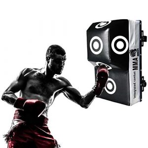 INNOLIFE Wall Mount Uppercut Heavy Bag Boxing MMA Training Punching Target(27.5x15.8x11.8 inches)