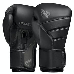 Hayabusa T3 Kanpeki Boxing Gloves for Men and Women - Black, 16 oz