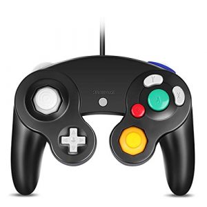 VOYEE PC Controller, Replacement for Gamecube Controller, Compatible with Wired USB Gamecube Controller/PC Windows 7 8 10 (Black)