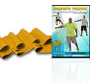 Vitality 4 Life with Curtis Adams Exercise for Seniors- Strength Training, Core, Cardio, Coordination + Resistance Band. All Exercises Shown Standing & Seated. Senior Fitness That's Fun