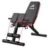 Roman Chair Adjustable AB Sit Up Bench - Back Hyperextension Bench Strength Training Back Machines Multi-Functional Weight Bench Decline Bench Flat Bench