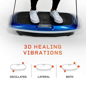 LifePro Hovert 3D Vibration Plate Machine - Dual Motor Oscillation, Lateral + 3D Motion Viberation Platform Machine - Full Whole Body Vibrarating Machine for Home Exercise, Fitness & Weight Loss