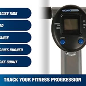 Stamina Rowing Exercise Machine - Smart Workout App, No Subscription Required - Foldable