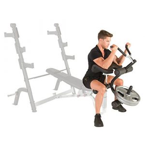 Fitness Reality X-Class Olympic Preacher Curl and Leg Developer Attachment