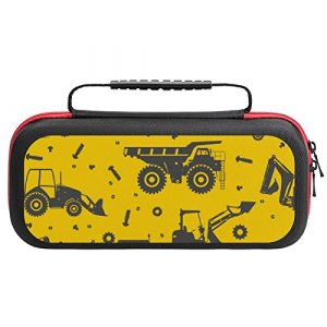 FunnyStar Heavy Equipment and Machinery Carrying Case Protective Shell Storage Handbag Compatible with Nintendo Switch