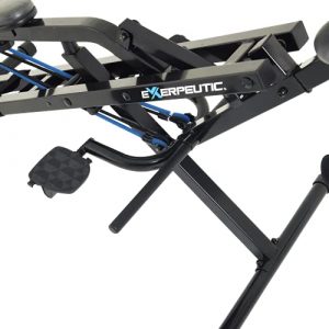 Exerpeutic TUG-N-Tight Squat Leverage Rowing Machine with MyCloudFitness App