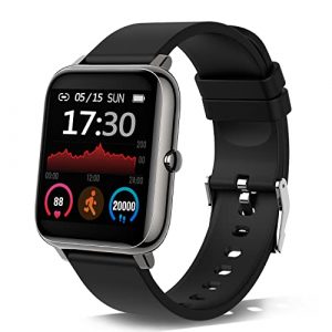 Donerton Smart Watch, Fitness Tracker for Android Phones, Fitness Tracker with Heart Rate and Sleep Monitor, Activity Tracker with IP67 Waterproof Pedometer Smartwatch with Step Counter for Women Men