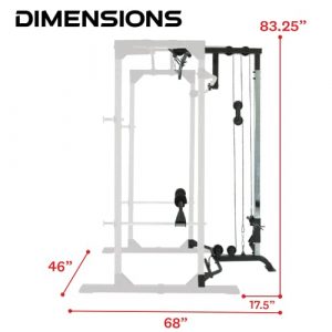 Fitness Reality Lat Pull-down for 810XLT Super Max Power Cage