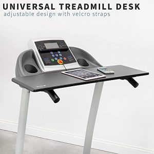 VIVO Universal Treadmill Desk, Ergonomic Platform for Notebooks, Tablets, Laptops, and More, Workstation for Treadmill Handlebars up to 31 inches, Stand-TDML2