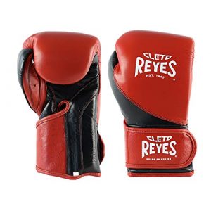 Cleto Reyes High Precision Boxing Gloves (16oz, Red/Black)