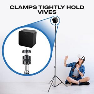 Skywin VR Tripod Stand HTC Vive Compatible Sensor Stand and Base Station for Vive Sensors or Oculus Rift Constellation (2-Pack)