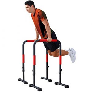 Sportsroyals Dip Station Dip Bar Parallel Bars for Home Workout with 400 LBS Loading Capacity