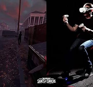 Cybershoes Gaming Station for Oculus Quest & Steam VR - Use with Your VR Headset for Walking or Running in VR Games. Experience the Power of Virtual Reality Gaming.